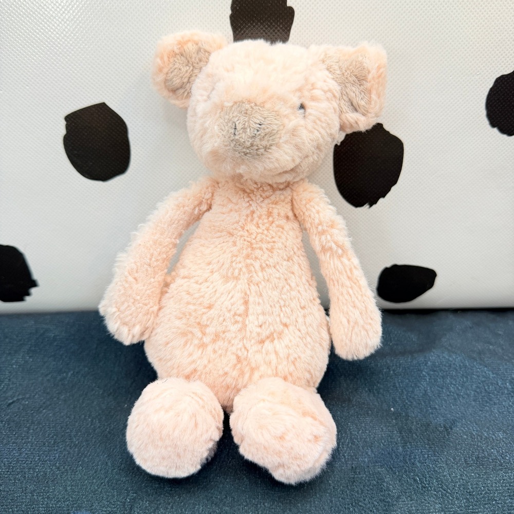 Jellycat Bashful Pig Plush Small 7" Peach Pink Cream Stuffed Retired Lovey